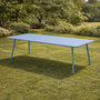 Voir la diapositive 4 : CONCEPT USINE Table de jardin 8-10 places 200cm bleu BERGAME