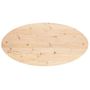 Voir la diapositive 4 : VIDAXL Dessus de table 100x50x2,5 cm bois de pin massif ovale