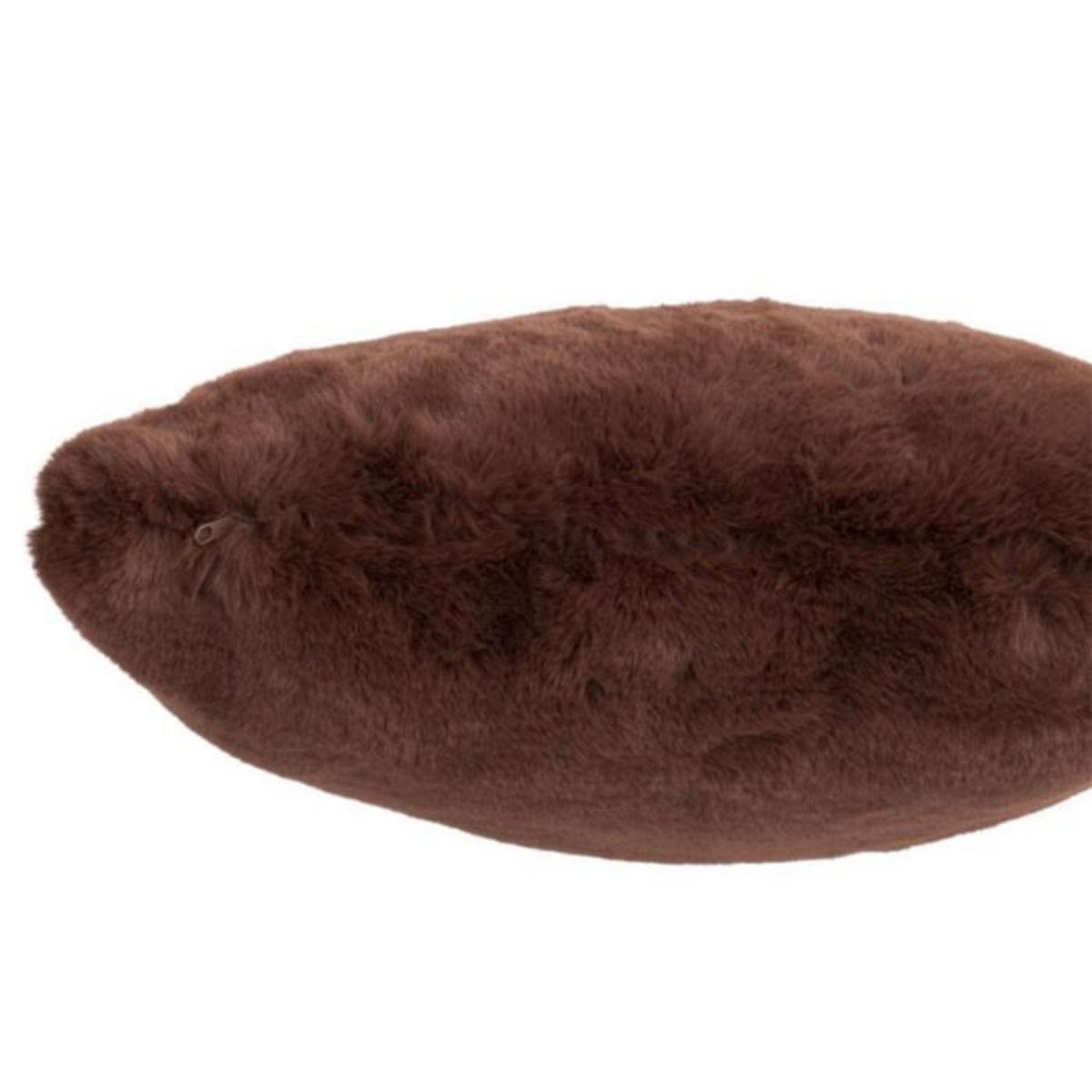 Paris Prix Coussin Imitation Fourrure  Cutie  45x45cm Marron