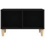 Voir la diapositive 5 : VIDAXL Table basse Noir 60x50x36,5 cm Bois d'ingenierie