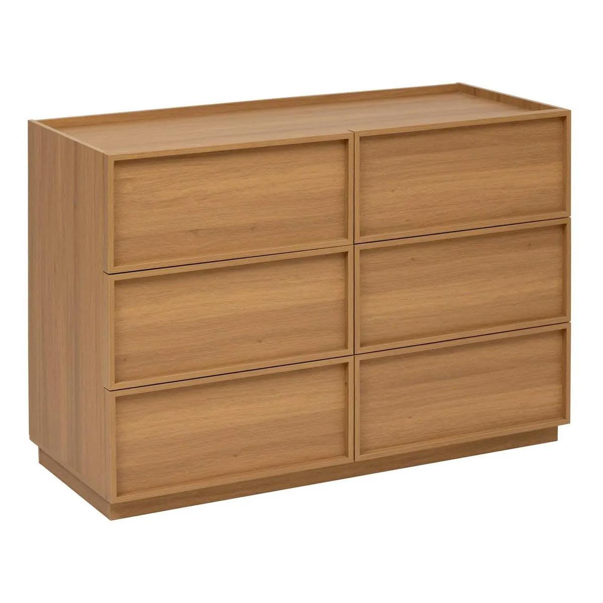 FIVE Commode 6 tiroirs  framy  115cm marron
