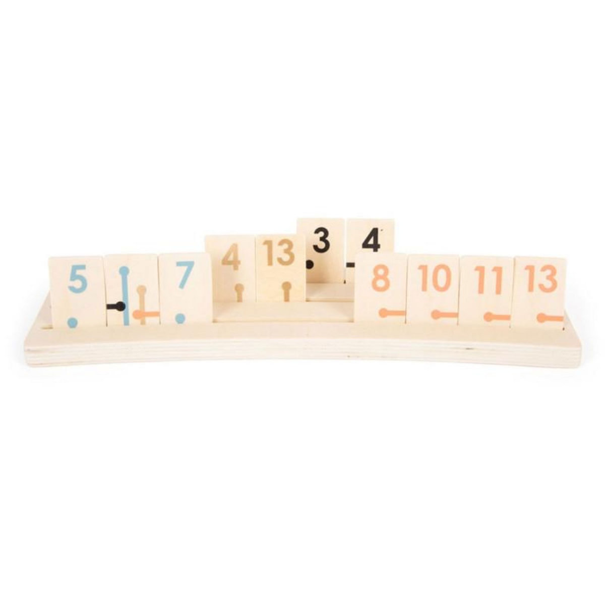 SMALL FOOT Small Foot - Wooden Rummy Game 12224