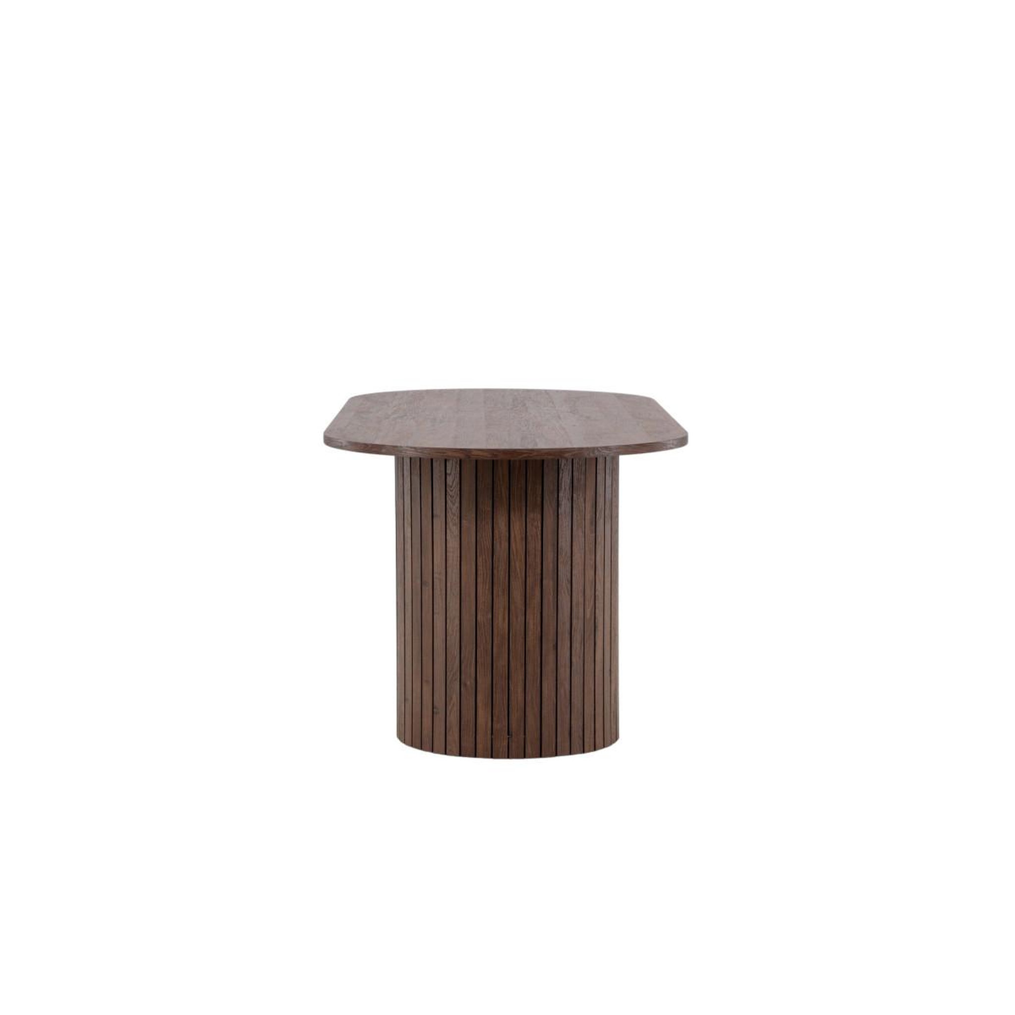 Voir la diapositive 2 : Paris Prix Table à manger design  haron  200cm marron