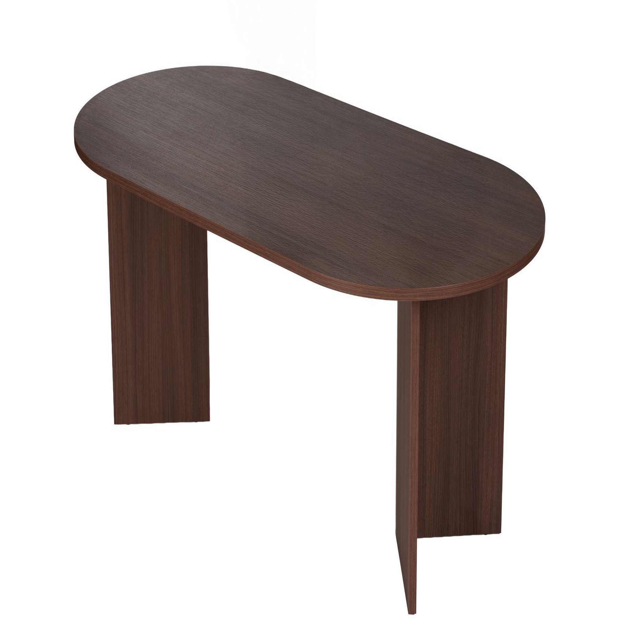 Habitat et Jardin Table à manger en bois  sablin  - 180 x 89 x 75 cm - noyer