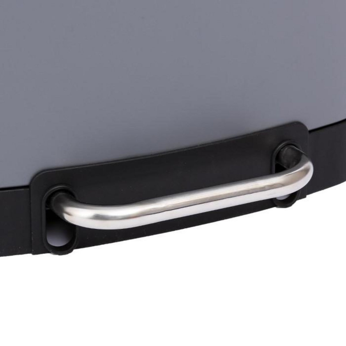 FIVE Poubelle de Cuisine en Métal  Ariane  30L Gris