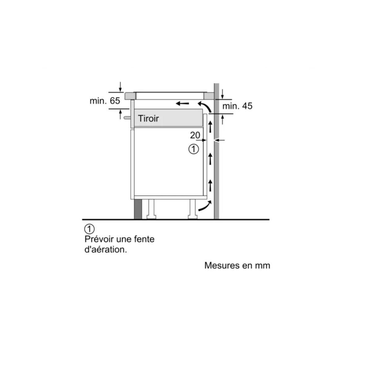 Siemens Table de cuisson induction 60cm 4 foyers 6900w noir - ED651HSB1E