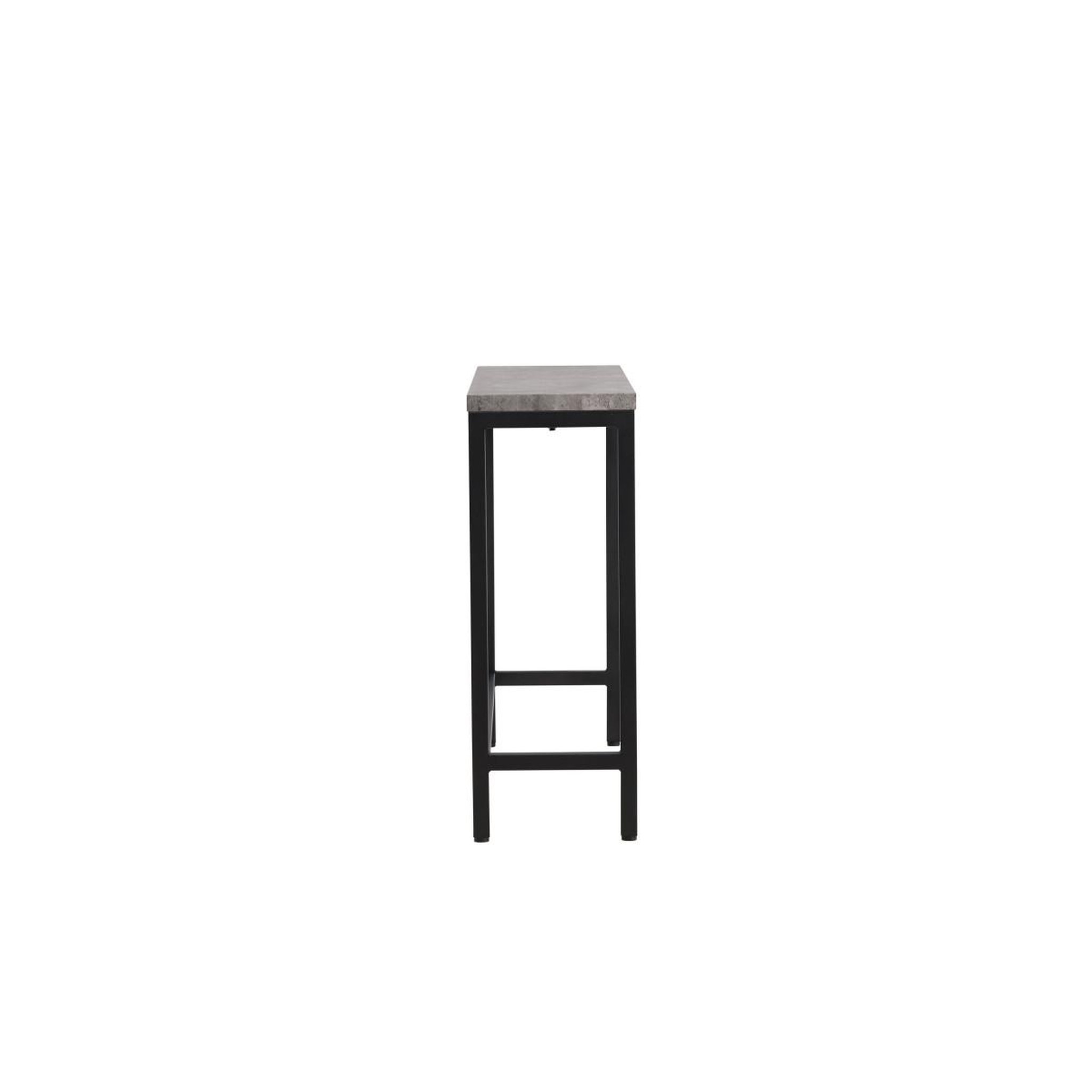 Voir la diapositive 3 : Paris Prix Console design  rise  110cm gris & noir