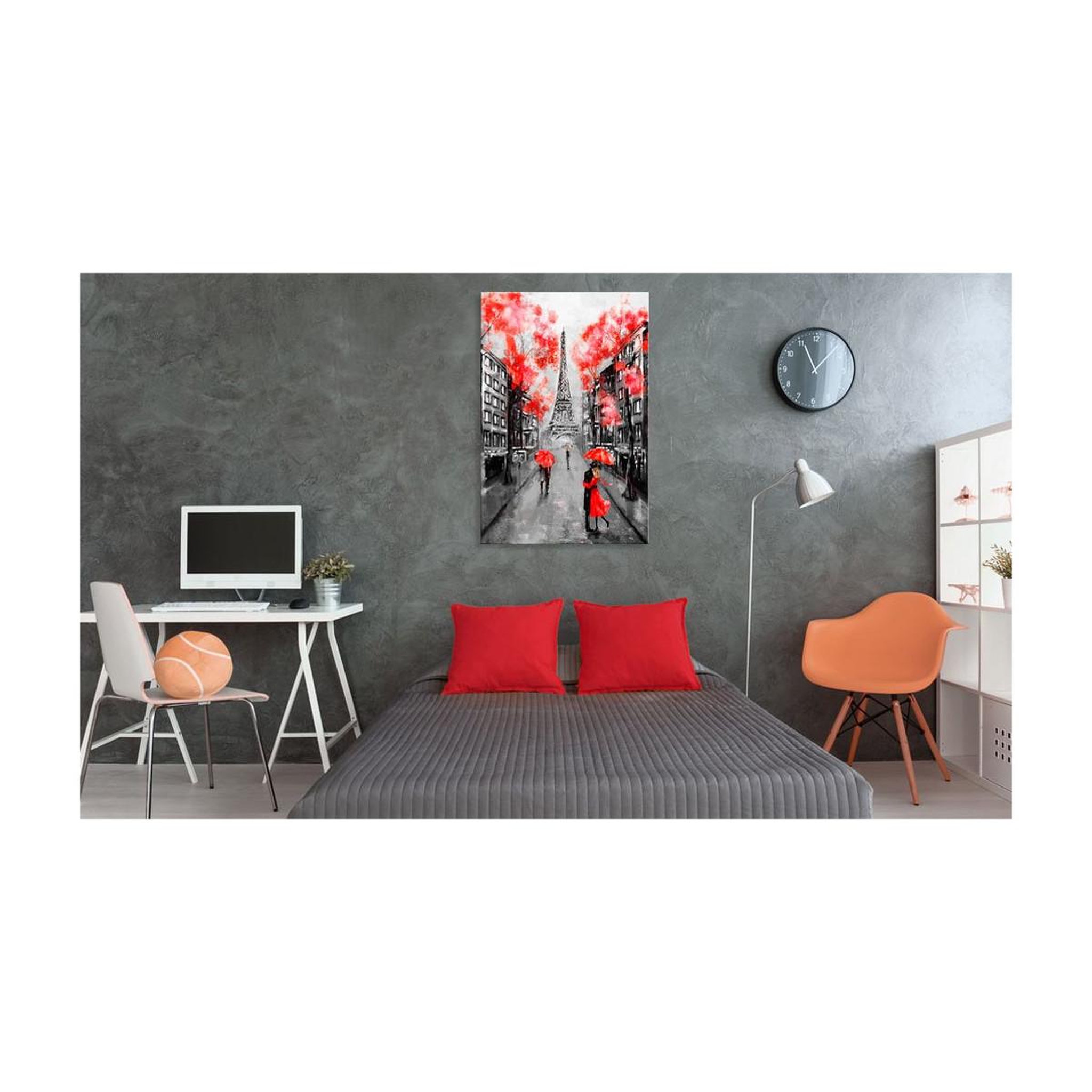 Voir la diapositive 2 : Paris Prix Tableau Imprimé  Paris : the City of Love