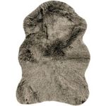 Paris Prix Tapis Arrondi Imitation Fourrure  Tender  Vert. Coloris disponibles : Vert