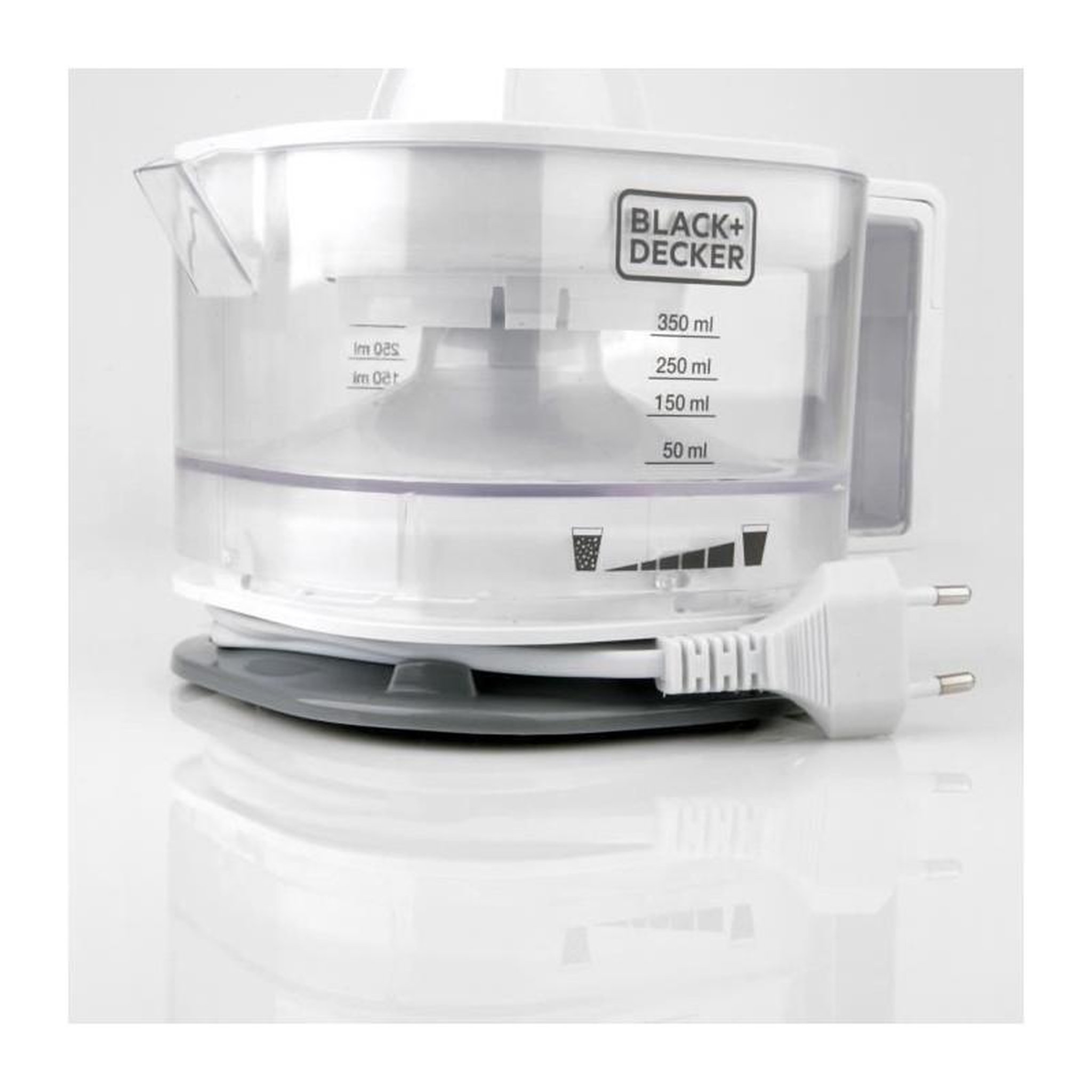 Voir la diapositive 3 : Black et Decker Presse-agrumes 25w blanc - BXCJ25E