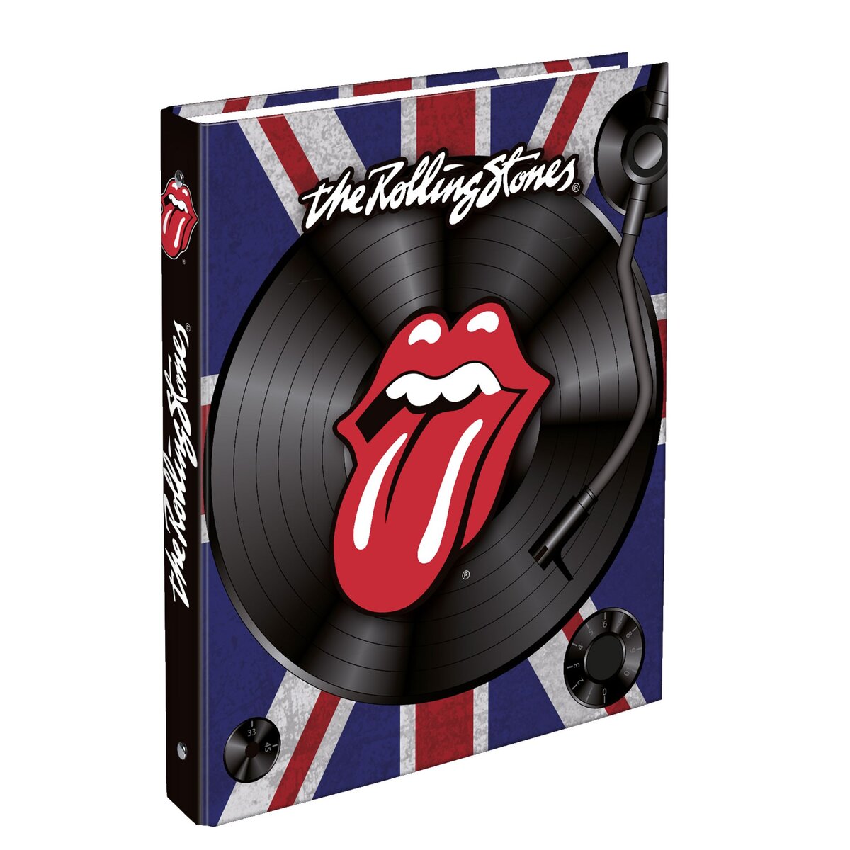 Classeur rigide A4 dos 40mm The Rolling Stones Vinyle