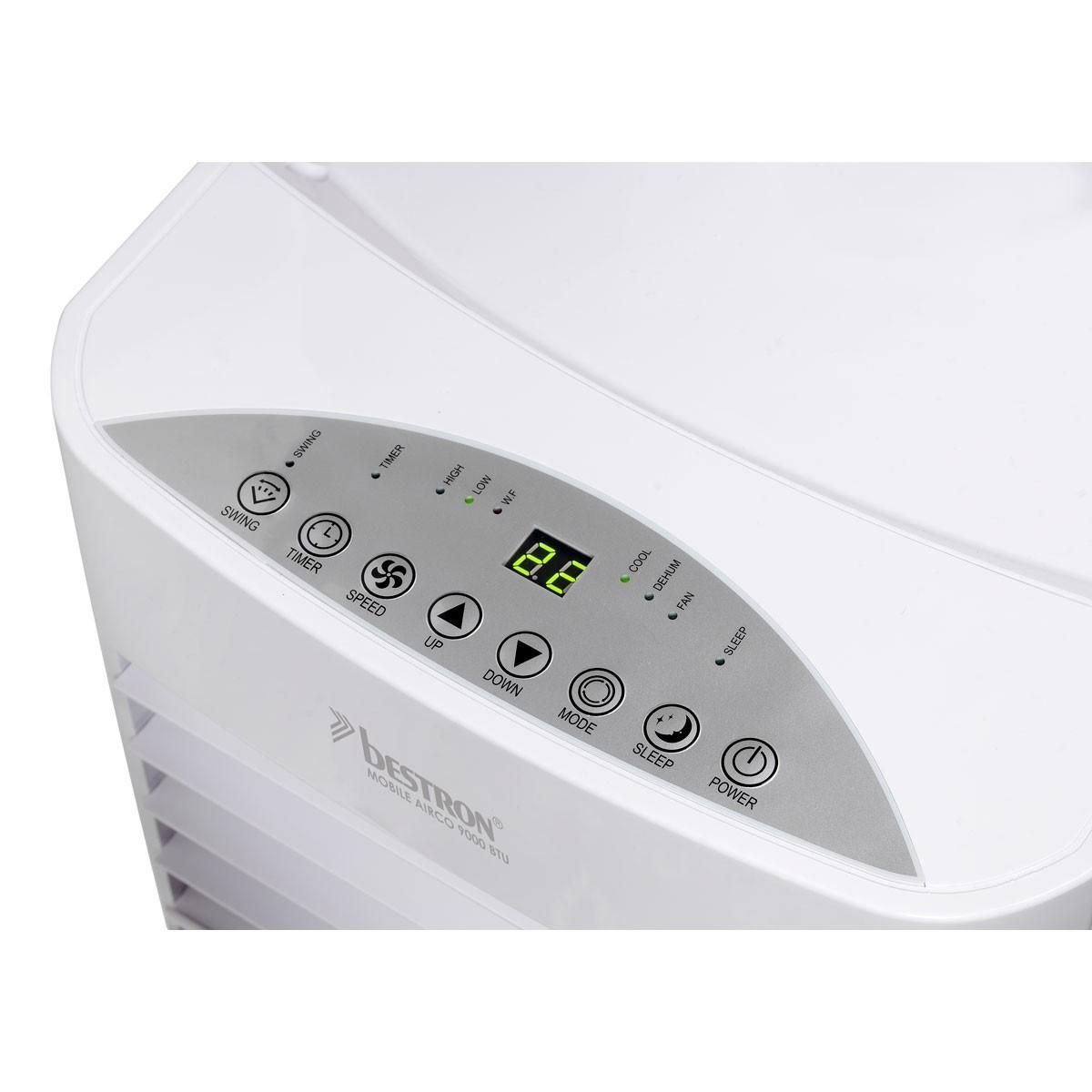 Bestron Climatiseur mobile monobloc 2600w 32m² - aac9000