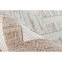Voir la diapositive 4 : Paris Prix Tapis Tissé Géométrique  Sarai  Marron & Beige