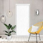 SOLEIL D'OCRE Voilage porte fenêtre CIRCLE, par Soleil d'Ocre. Coloris disponibles : Blanc