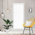 SOLEIL D'OCRE Voilage porte fenêtre CIRCLE, par Soleil d'Ocre. Coloris disponibles : Blanc