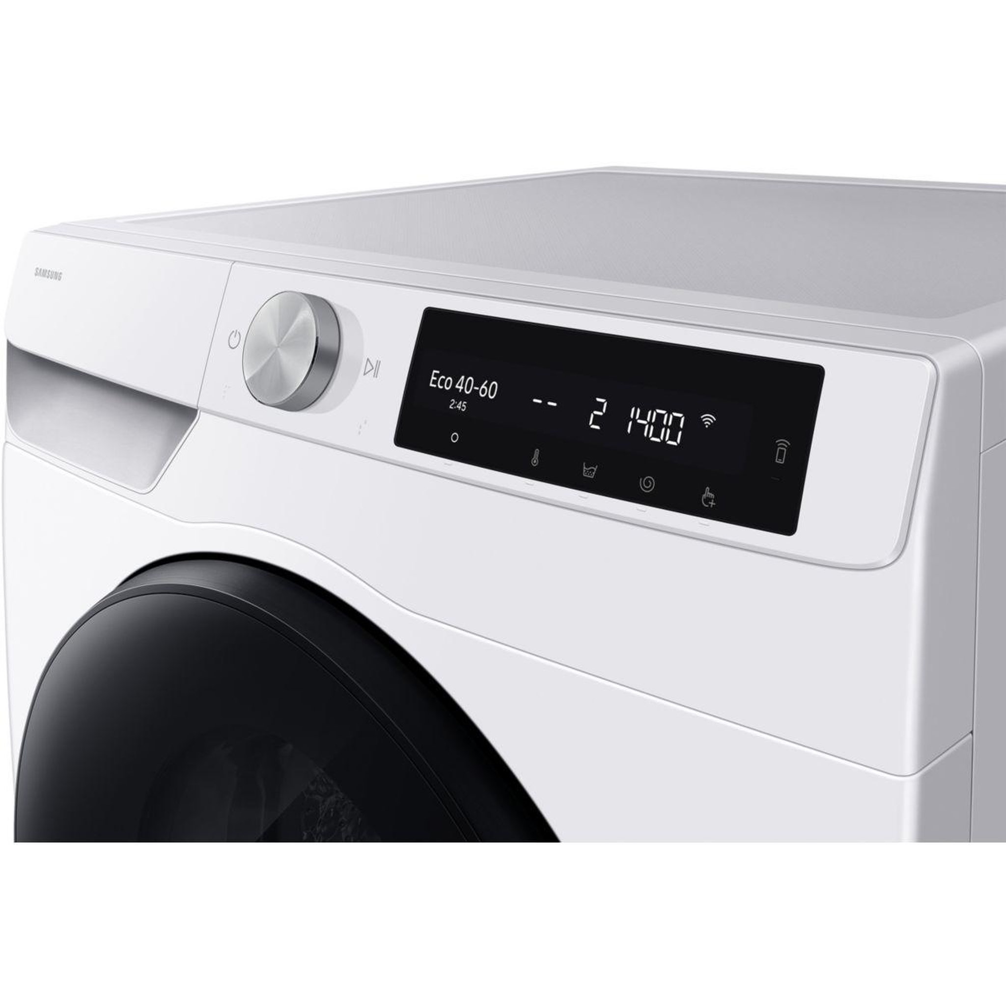 Voir la diapositive 4 : Samsung Lave linge séchant hublot WD10HG6U94BE - 10/6 kg - 1400 tr/min - Classe D - Moteur Inverter - Dosage automatique - Connecté