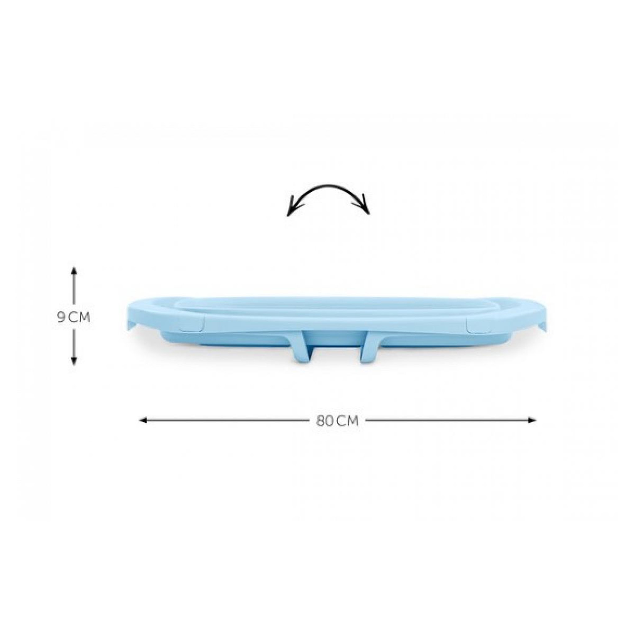 Voir la diapositive 2 : HAUCK Baignoire pliable Wash N Fold M Bleu