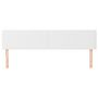 Voir la diapositive 3 : VIDAXL Tetes de lit 2 pcs Blanc 100x5x78/88 cm Similicuir