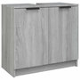 Voir la diapositive 2 : VIDAXL Armoire de bain Sonoma gris 64,5x33,5x59 cm Bois d'ingenierie