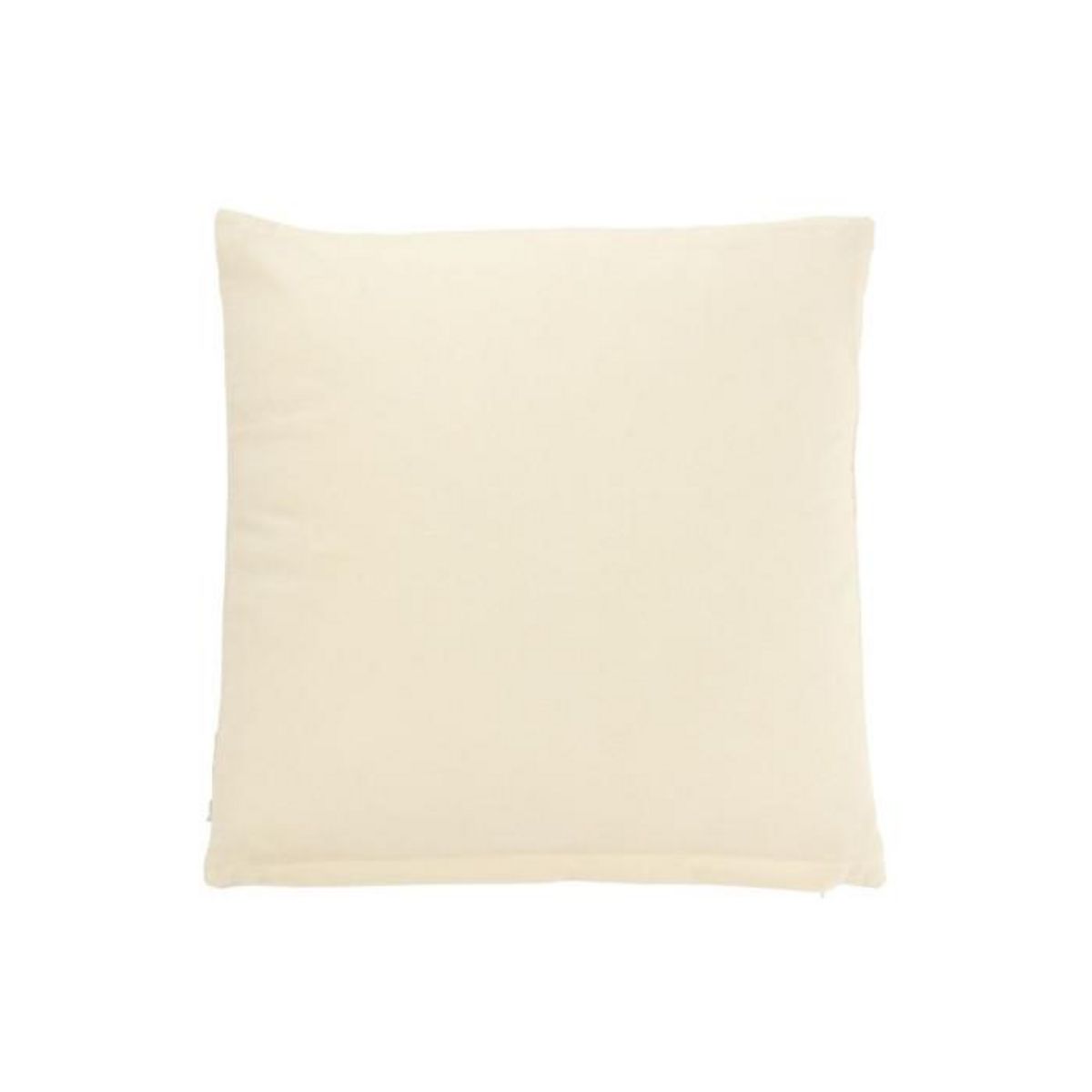 Paris Prix Coussin Déco en Coton  Coquillage  50x50cm Blanc