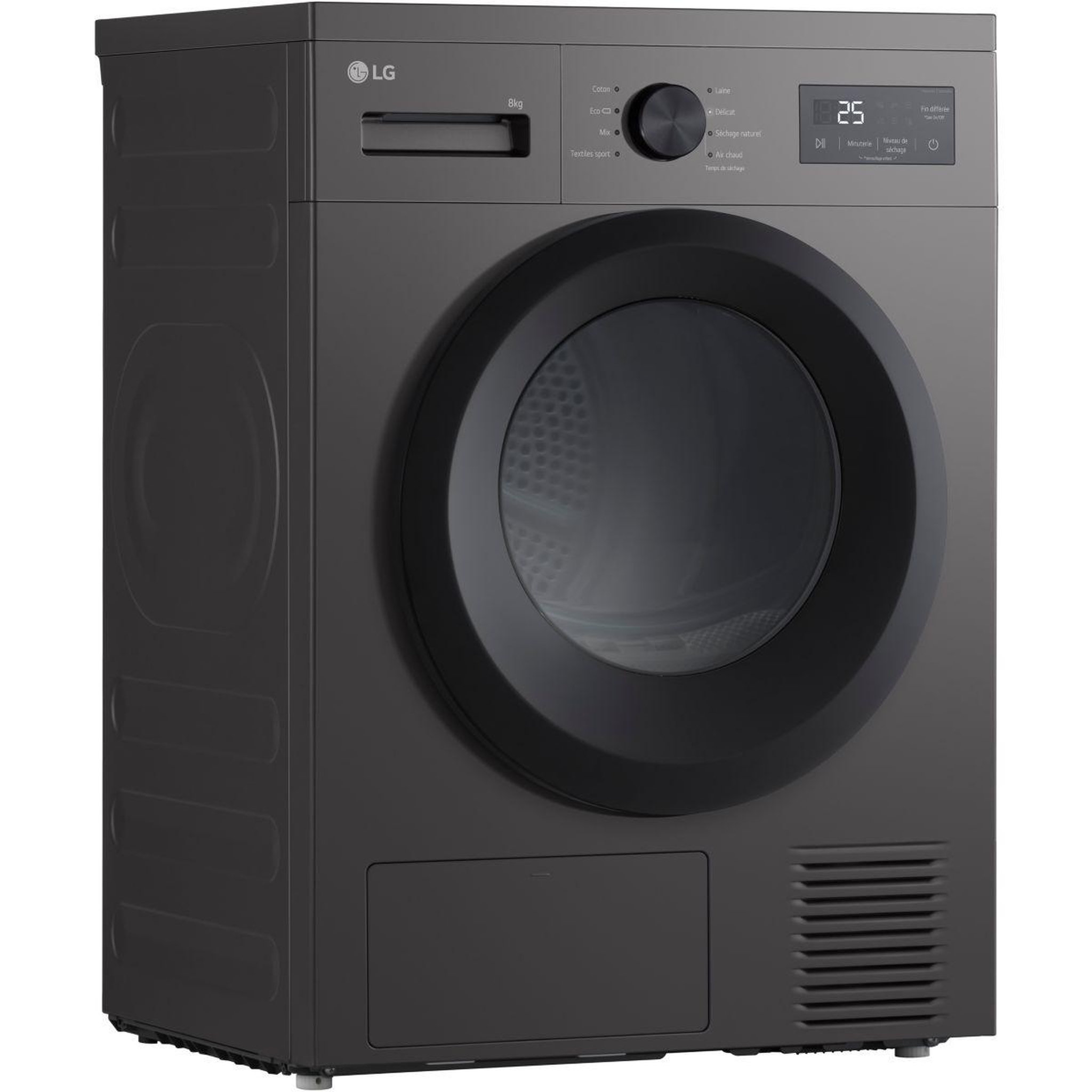 Voir la diapositive 2 : LG Sèche linge pompe à chaleur rh8n14sl