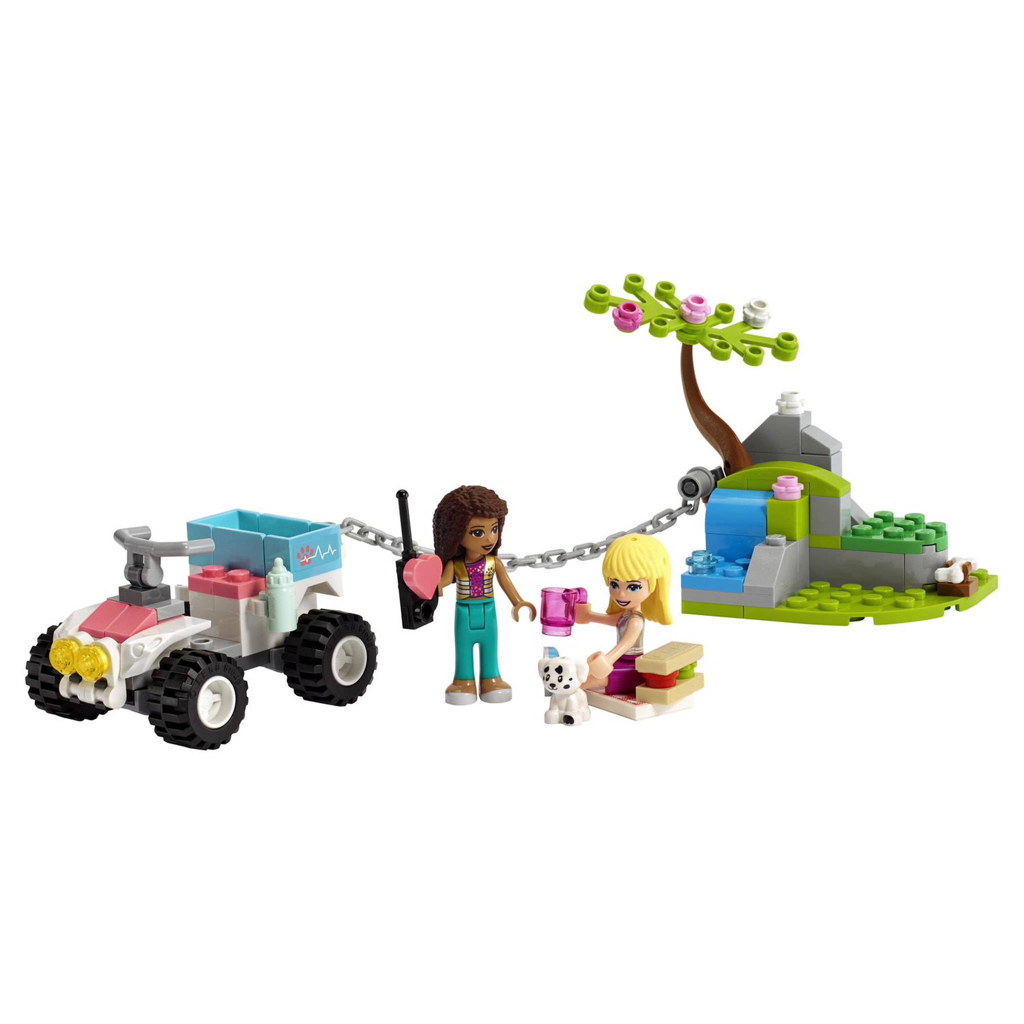 Voir la diapositive 2 : LEGO Friends 41442 Le buggy de sauvetage de la clinique vétérinaire