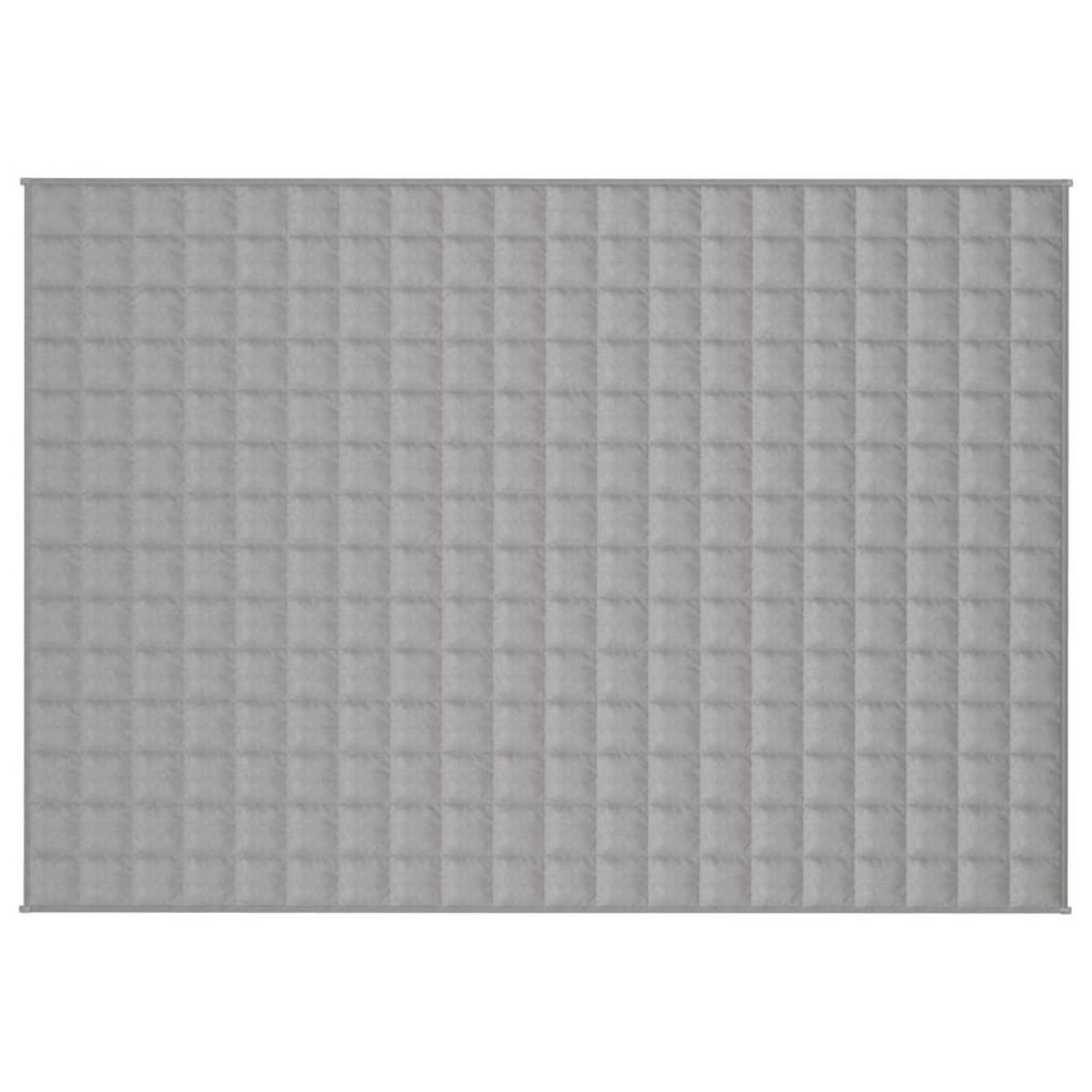 VIDAXL Couverture lestee Gris 140x200 cm 10 kg Tissu