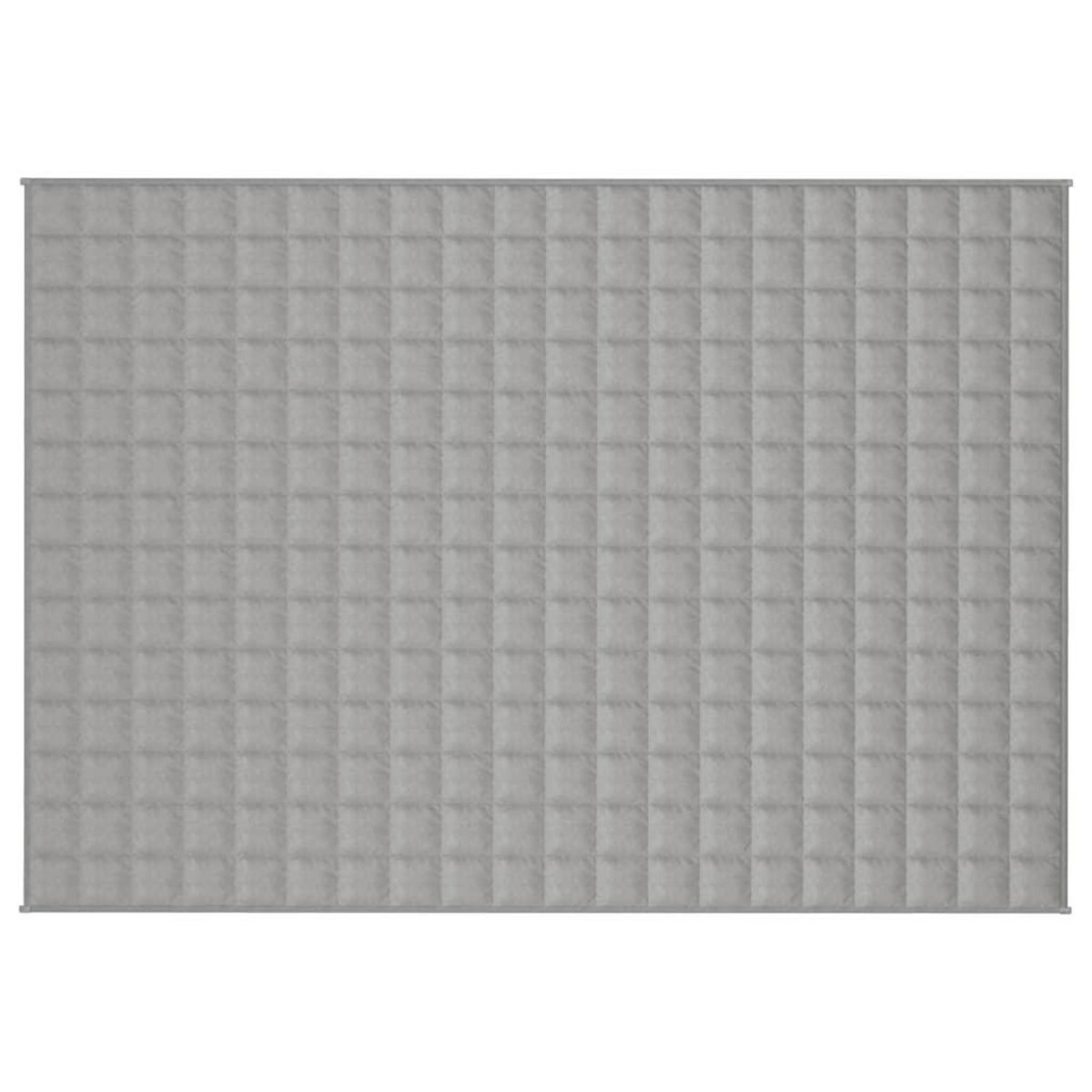 VIDAXL Couverture lestee Gris 140x200 cm 10 kg Tissu