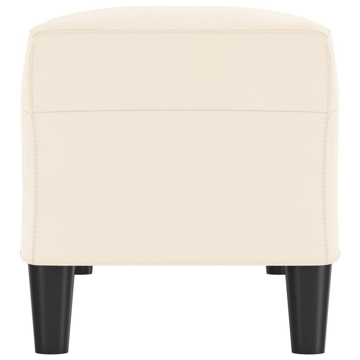 VIDAXL Banc Creme 100x35x41 cm Velours