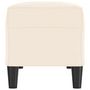 Voir la diapositive 4 : VIDAXL Banc Creme 100x35x41 cm Velours