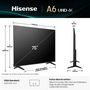 Voir la diapositive 5 : Hisense TV LED 75A6Q 2025 (189cm)