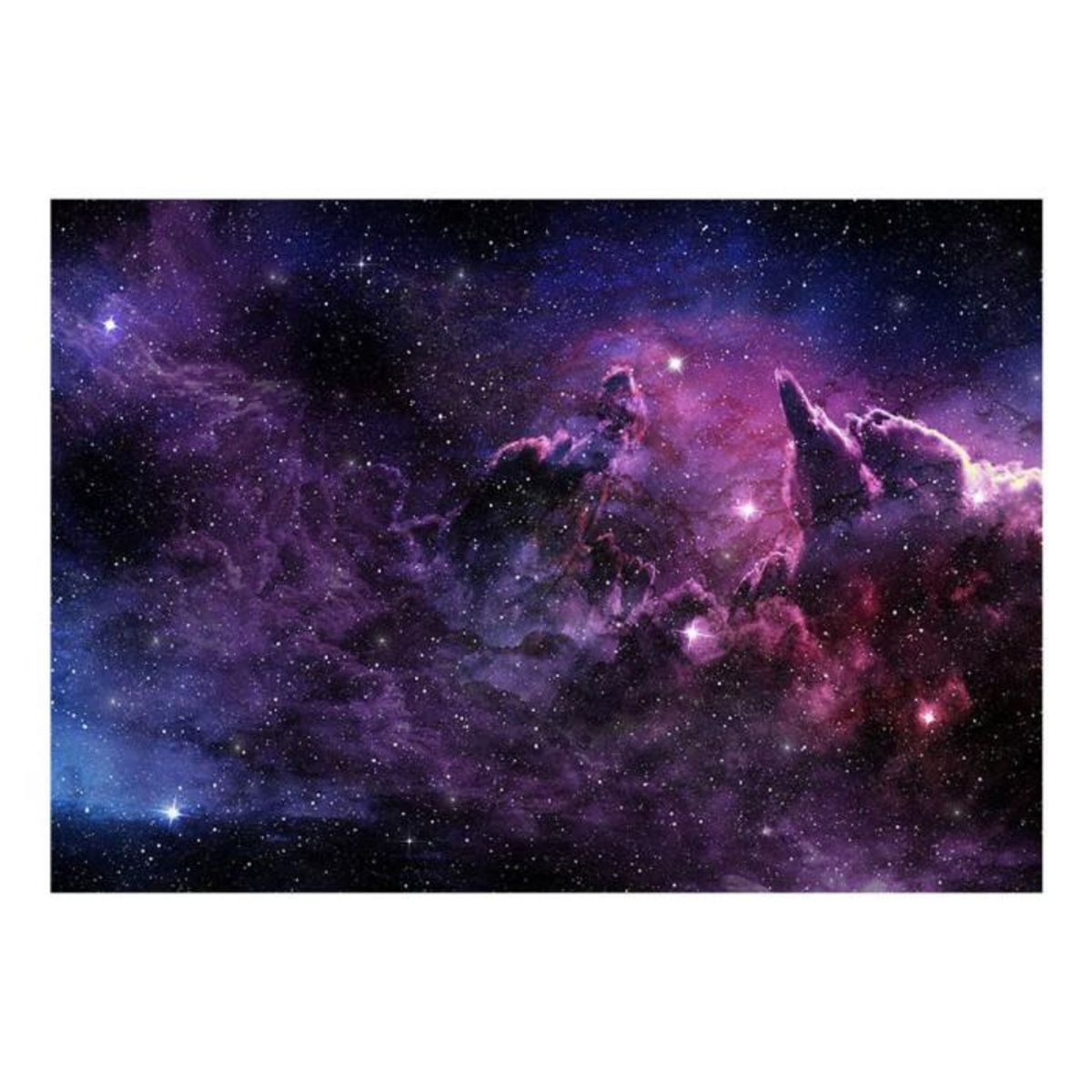 Paris Prix Papier Peint  Purple Nebula