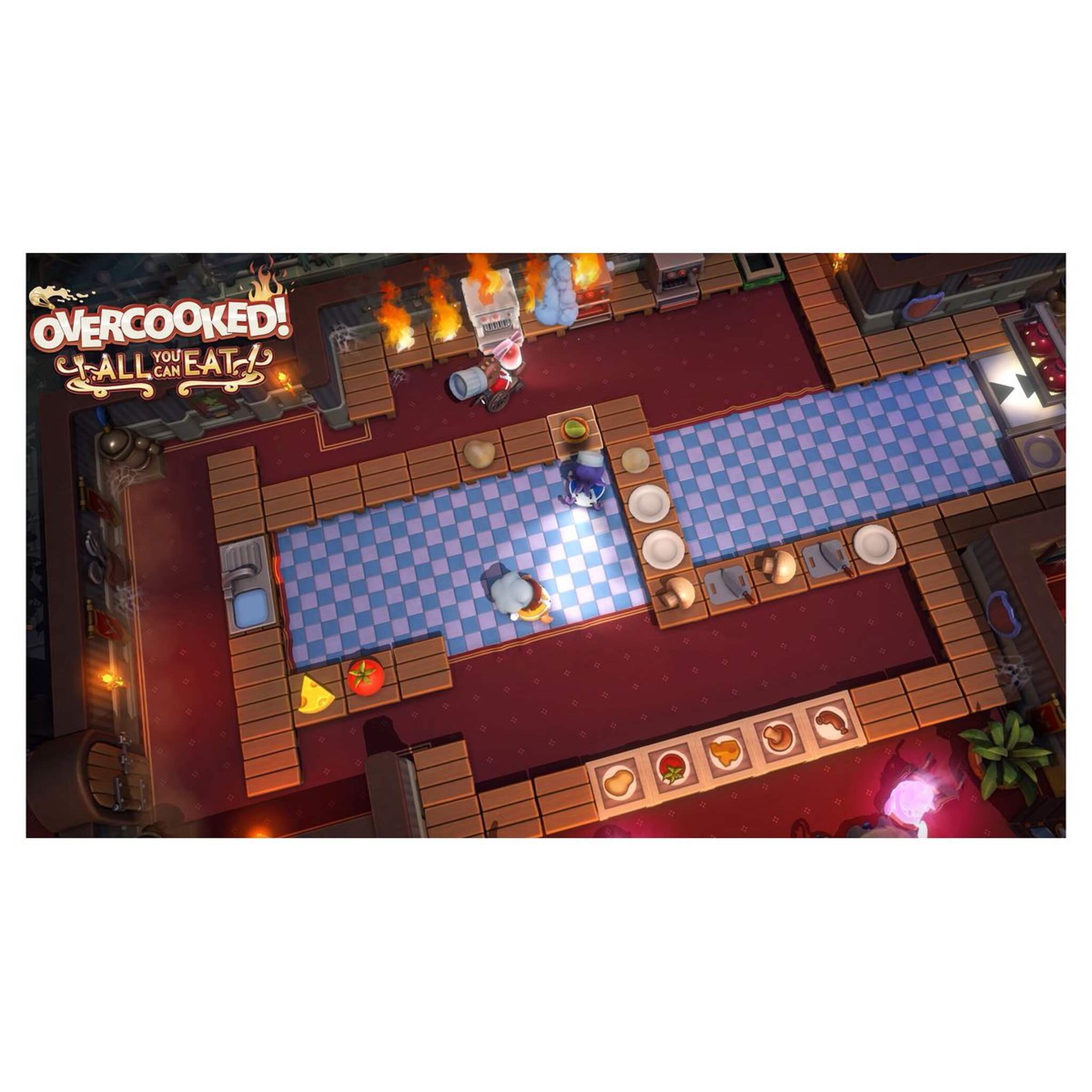 Voir la diapositive 6 : JUST FOR GAMES Overcooked! All You Can Eat Xbox Series X