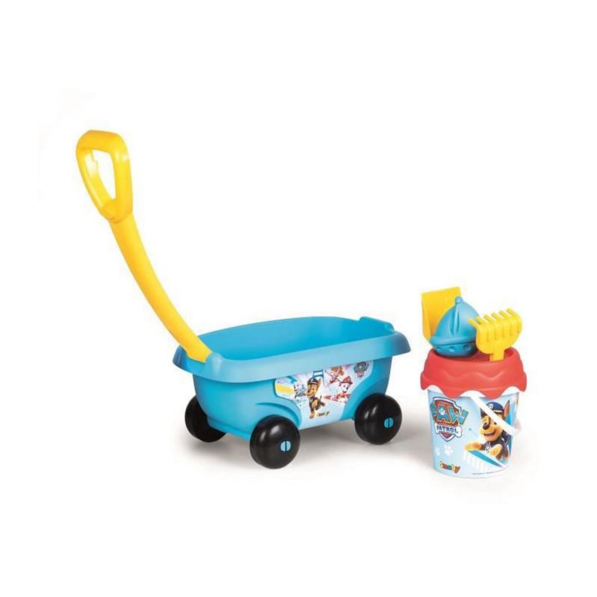 SMOBY Paw Patrol Chariot De Plage Garni - SMOBY