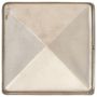 Voir la diapositive 5 : VIDAXL Bouchons de poteau de cloture pyramidaux 6 pcs Inox 71x71 mm