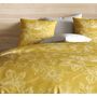 Voir la diapositive 2 : Les Ateliers du Linge Parure housse de couette 100% coton bio 57fils-victoria ocre