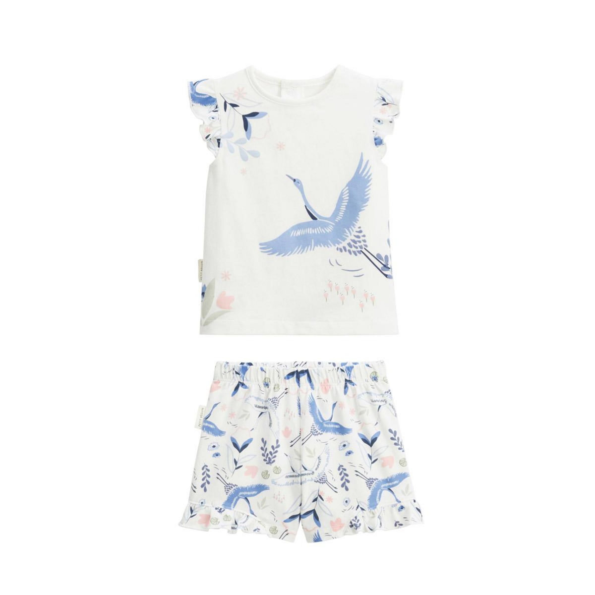 Petit Béguin Pyjama enfant 2 pièces manches courtes Tiana