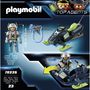 Voir la diapositive 2 : PLAYMOBIL 70235 Top agents - Rebelle arctique et scooter des neiges
