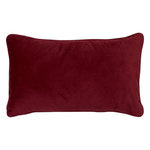 ATMOSPHERA Coussin Déco Uni  Lilou  30x50cm Rouge Grenat