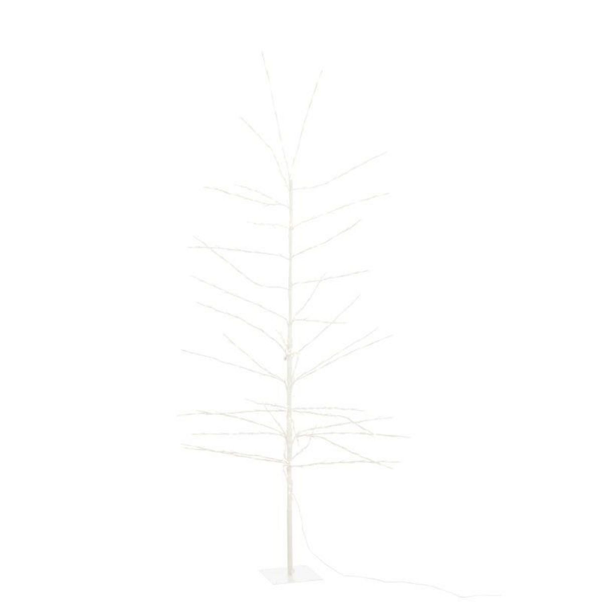 Paris Prix Sapin de Noël à LED  Dénudé  200cm Blanc