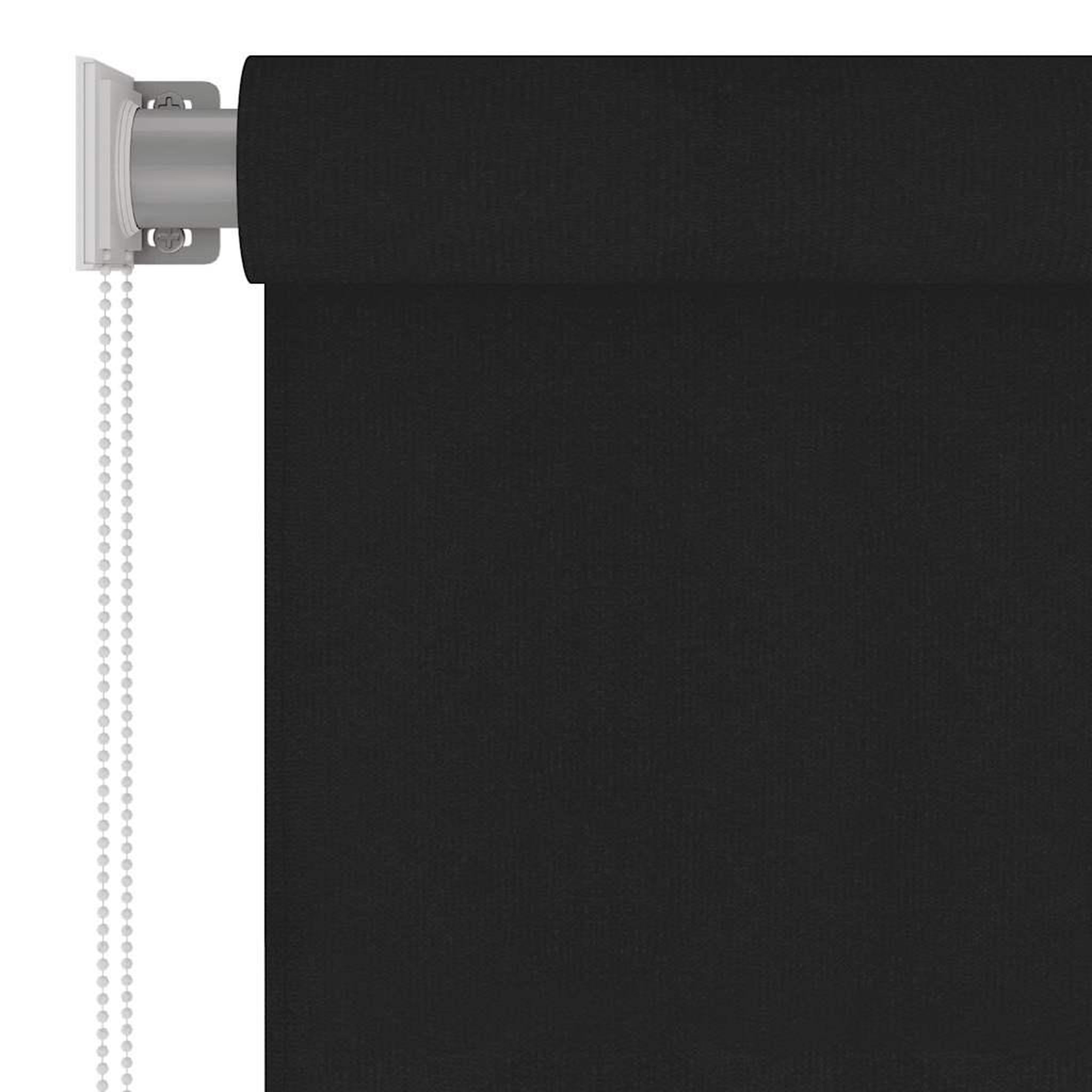 Voir la diapositive 4 : VIDAXL Store roulant d'exterieur 105 (l) x 140 (h) cm noir