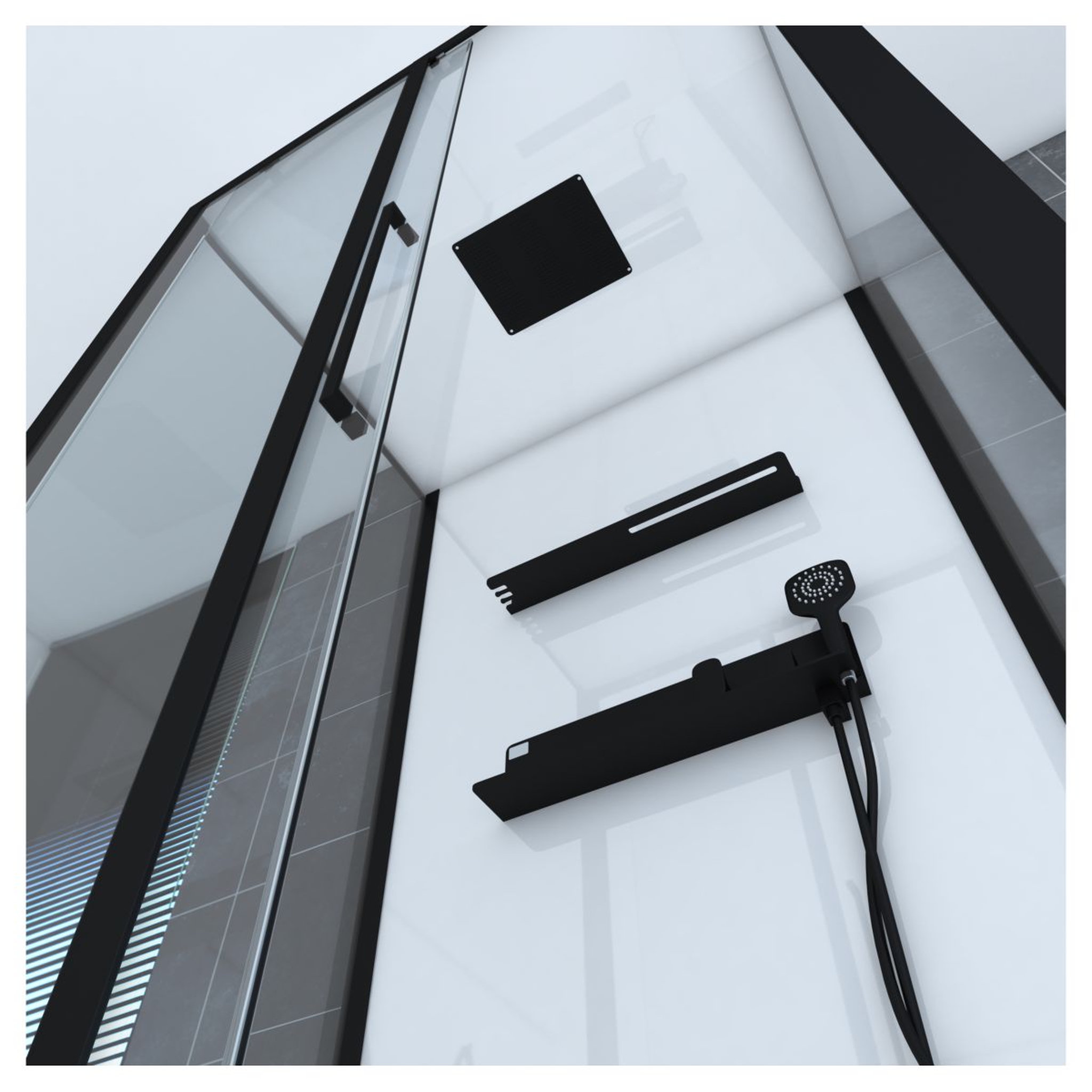 Voir la diapositive 3 : Aurlane Cabine de douche PHANTOM 3