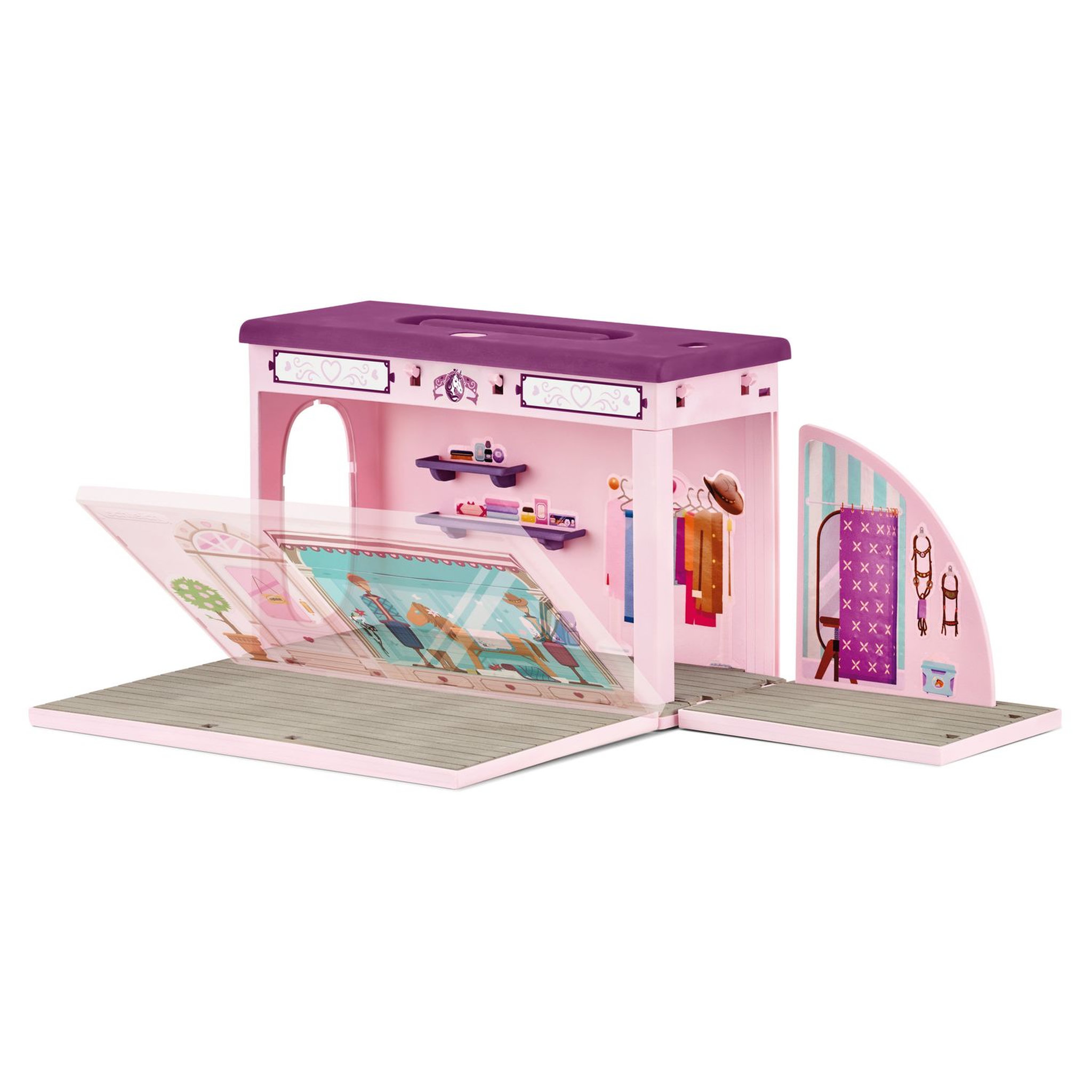 Voir la diapositive 5 : Schleich Malette de coiffage - Sofia's Beauties