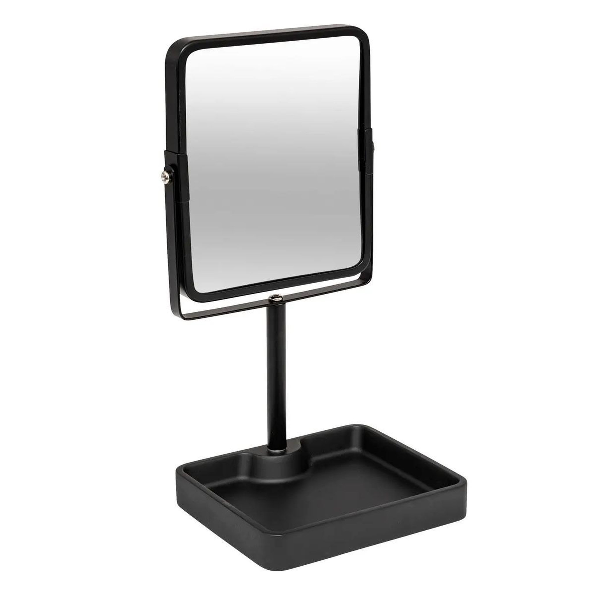 FIVE Miroir pivotant sur pied  glass  30cm noir