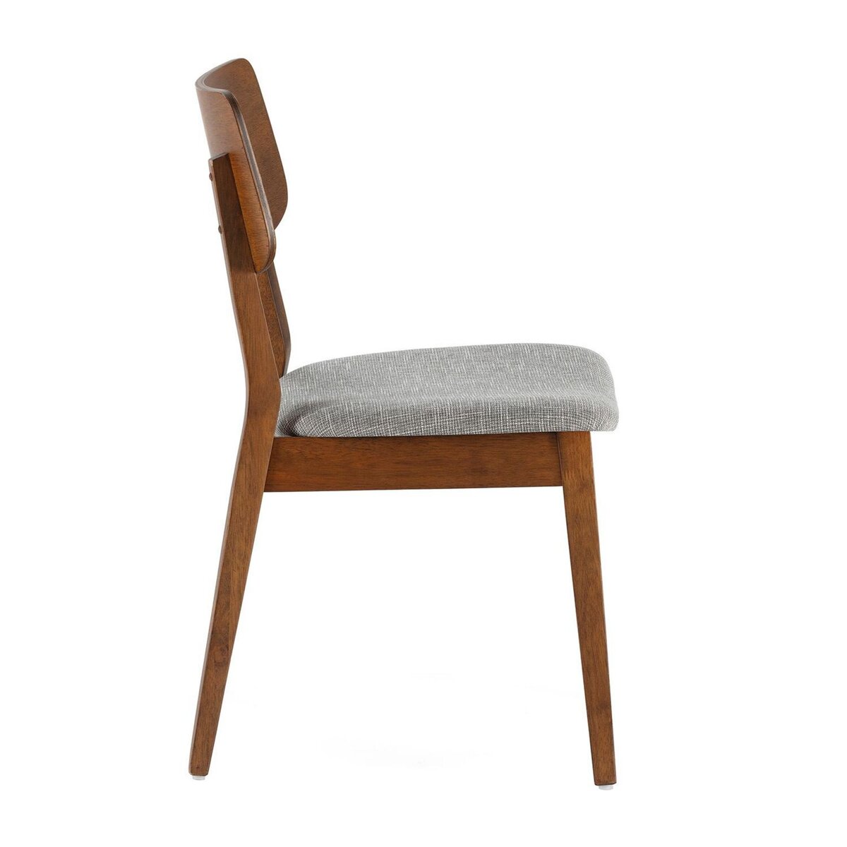 VS VENTA-STOCK Pack de 2 chaises Susi couleur Noyer, bois massif