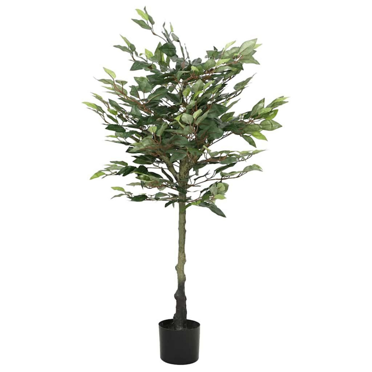 VIDAXL Ficus artificiel 480 feuilles 130 cm vert