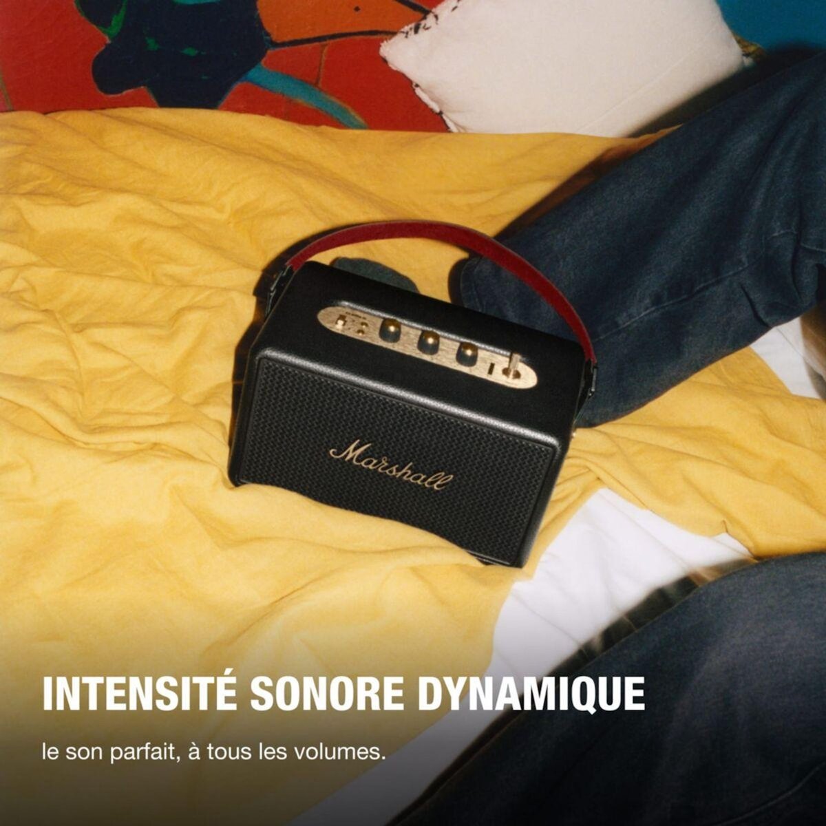 MARSHALL Enceinte portable Kilburn III Black and Brass