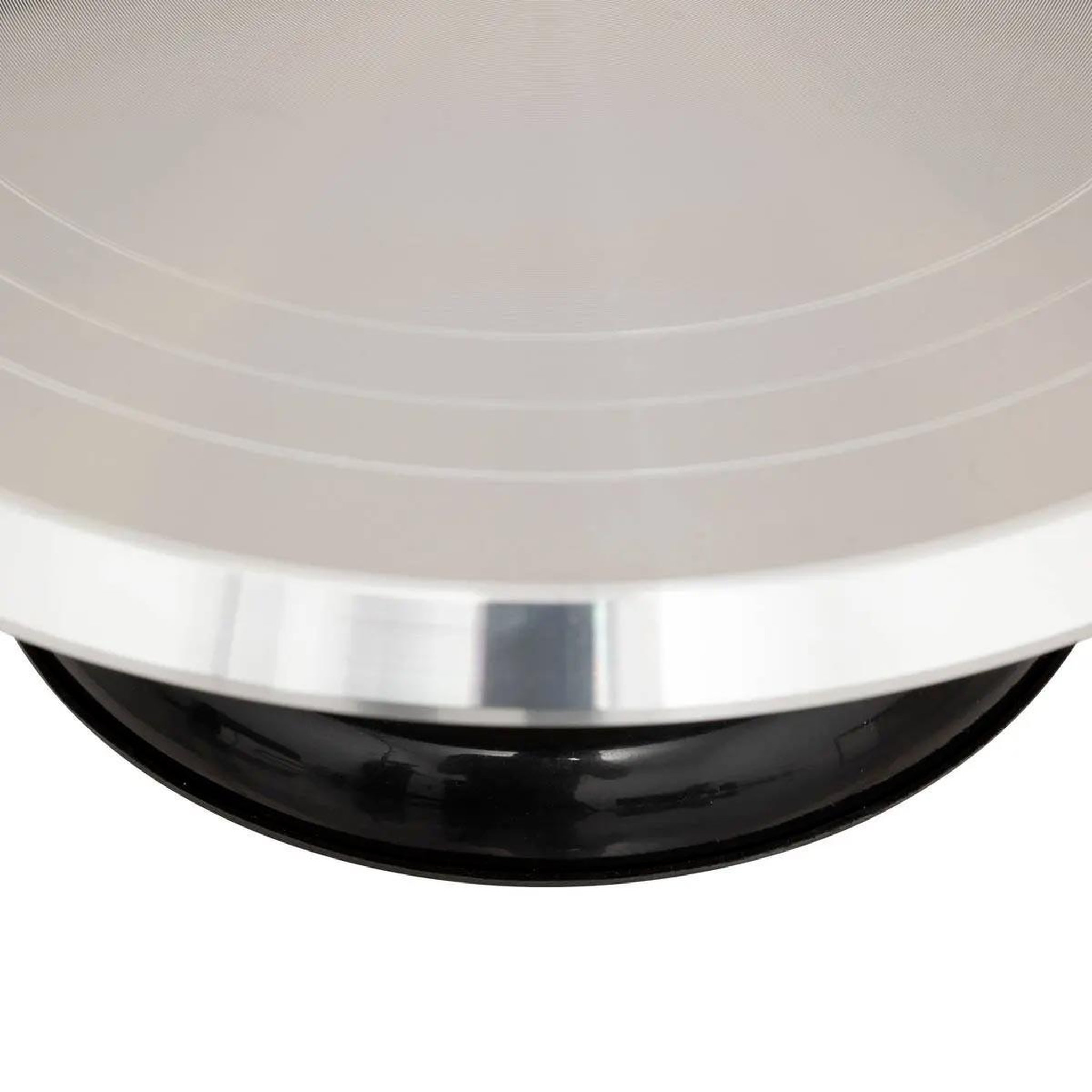 Voir la diapositive 2 : FIVE Plateau tournant pour gâteau  rebord  31cm argent