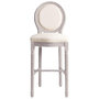 Voir la diapositive 4 : VIDAXL Tabourets de bar lot de 2 blanc lin