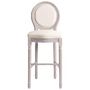 Voir la diapositive 4 : VIDAXL Tabourets de bar lot de 2 blanc lin